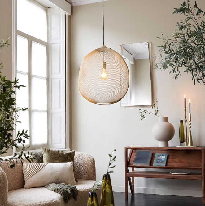Light & Living Hanglamp Moroc Goud Ø40cm