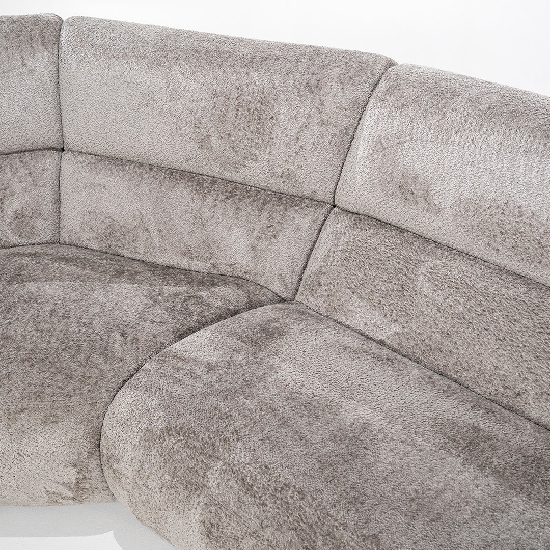 SEVN Ceylon Elementenbank met hoge rugleuning