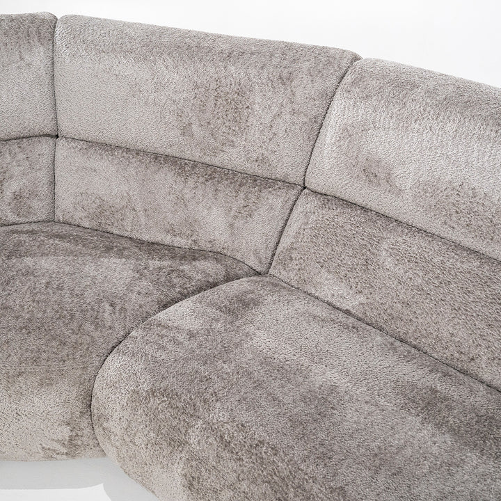 SEVN Ceylon Elementenbank met hoge rugleuning