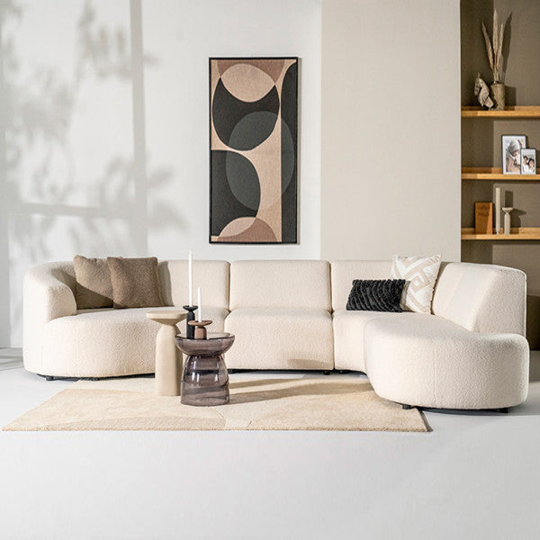 Denise hoekbank met ottomane – lounge opstelling woonkamer