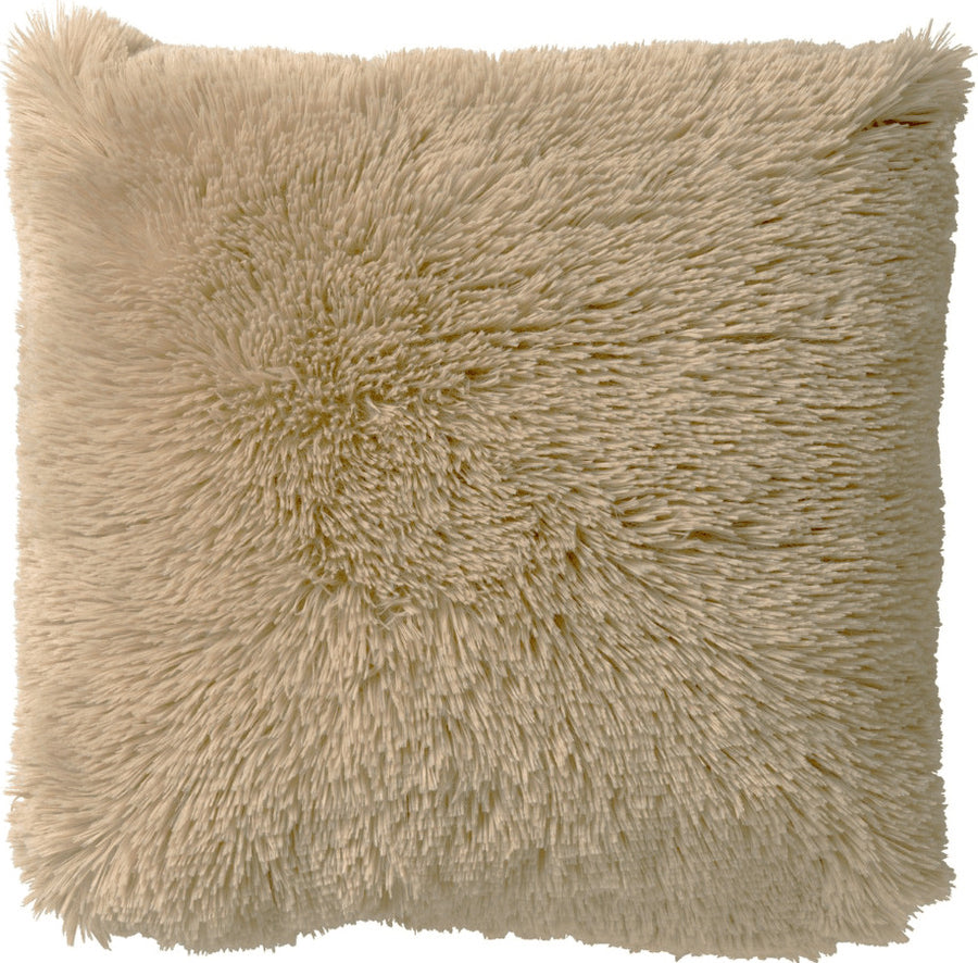 Sierkussen fluffy 45x45 cm Pumice Stone grijs beige