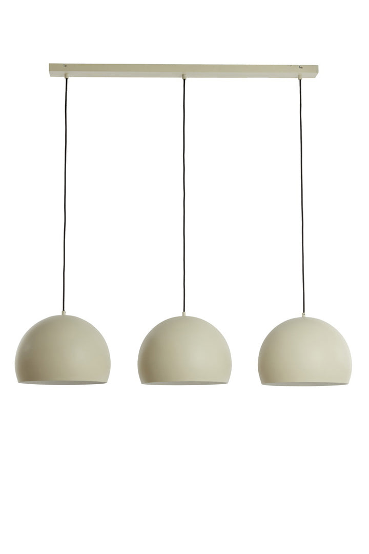 Light & Living Hanglamp Jaicey 3-Lichts Lichtgrijs