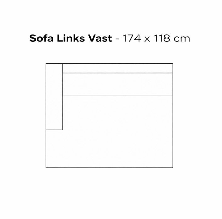 Modulaire Bank Verstelbare Rugleuning Zelf Samenstellen | SEVN Tori