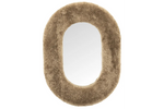Teddy Spiegel Small – Beige/Bruin Wanddecoratie