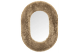 Teddy Spiegel Small – Bruin/Beige Wanddecoratie