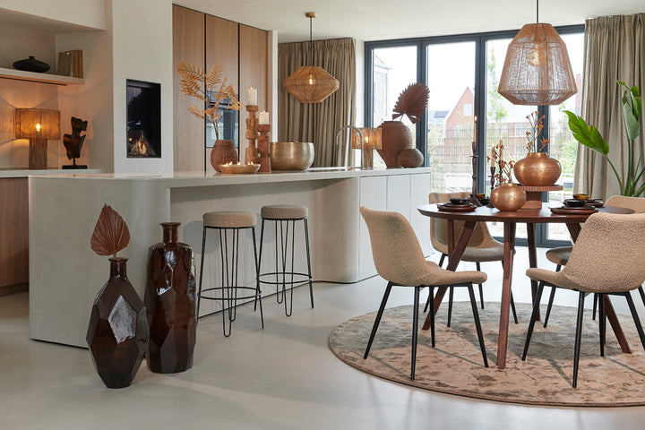 Light & Living Hanglamp Mallow Jute Naturel