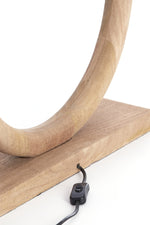 Light & Living Lampvoet Nubia Mangohout