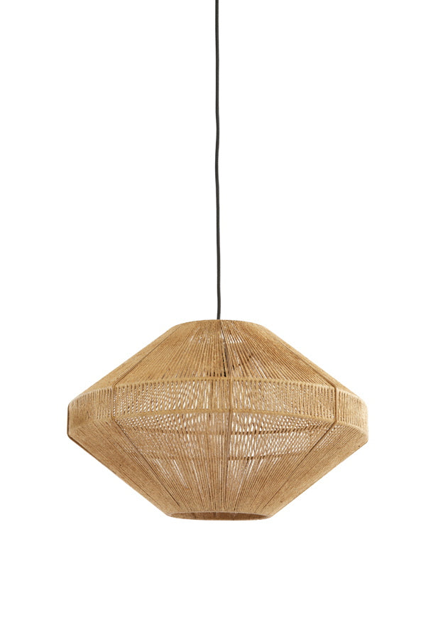 Light & Living Hanglamp Mallow Jute Naturel