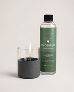 Tenderflame Lilly 10 giftset donkergrijs met Tenderfuel