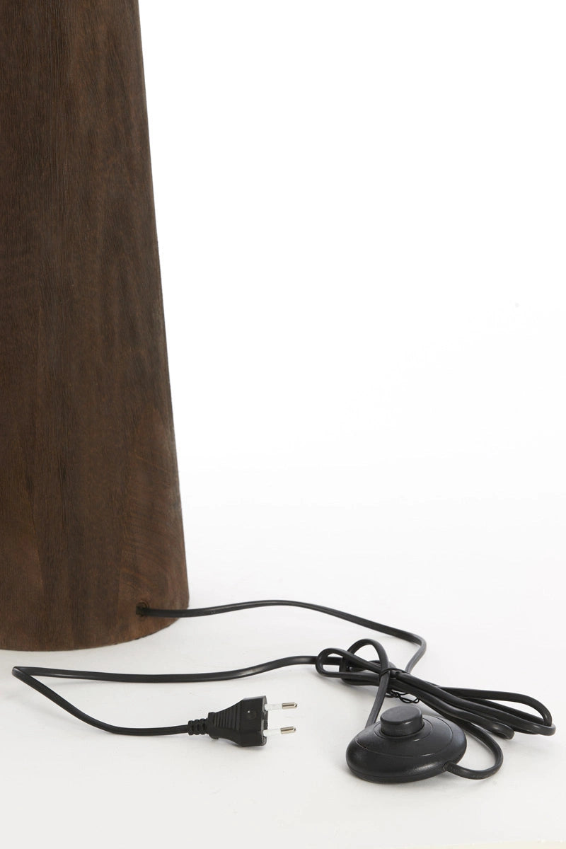 Light & Living Vloerlamp Festina Donkerbruin