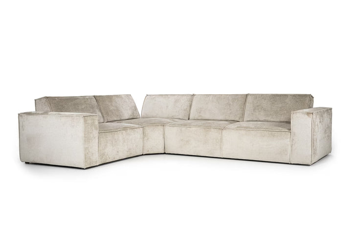 SEVN Hoekbank Tori 330cm, kleur Beige