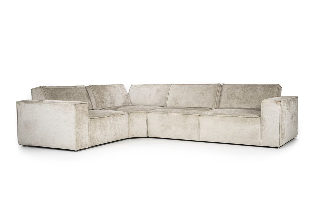 SEVN Hoekbank Tori 330cm, kleur Beige