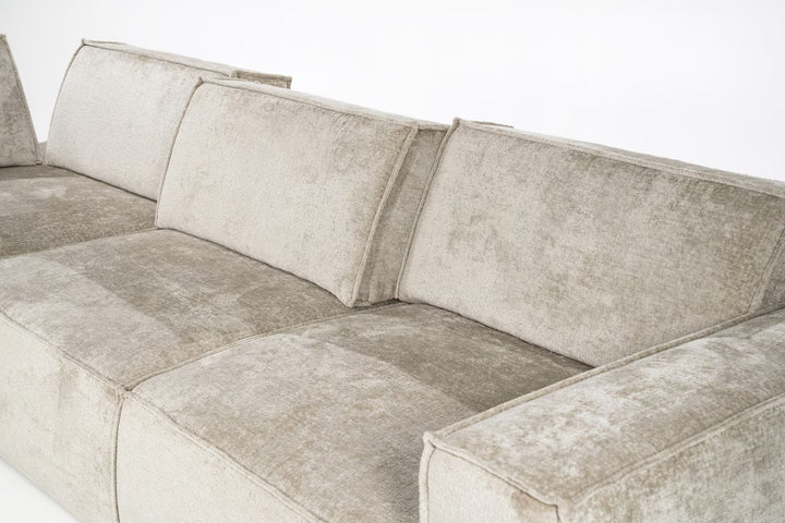 SEVN Hoekbank Tori 330cm, kleur Beige