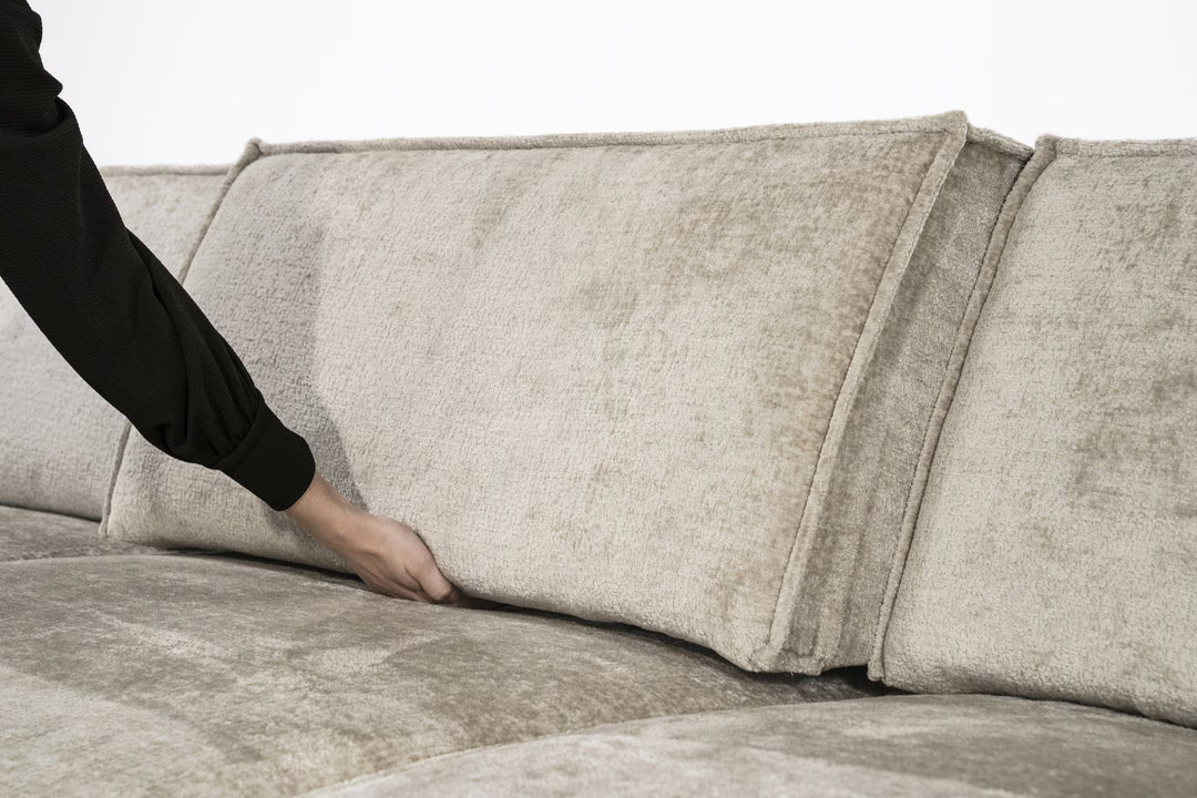 SEVN Hoekbank Tori 330cm, kleur Beige