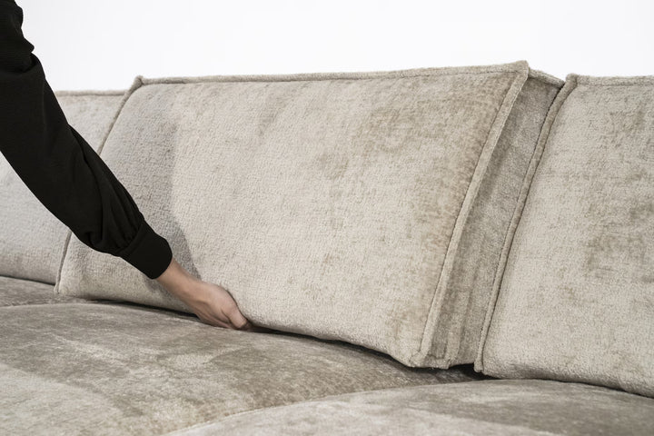 SEVN Hoekbank Tori 330cm, kleur Beige