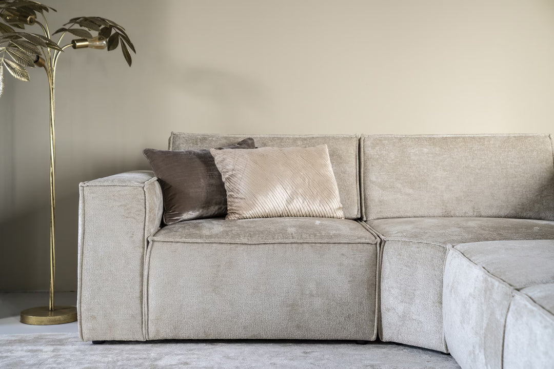 SEVN Hoekbank Tori 330cm, kleur Beige