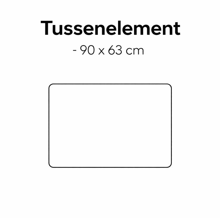 SEVN Denise – Modulaire Design Bank losse modules-zelf samenstellen