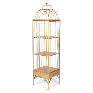 Unlock Me Kast | Bold Monkey Gouden Vogelkooi Kast