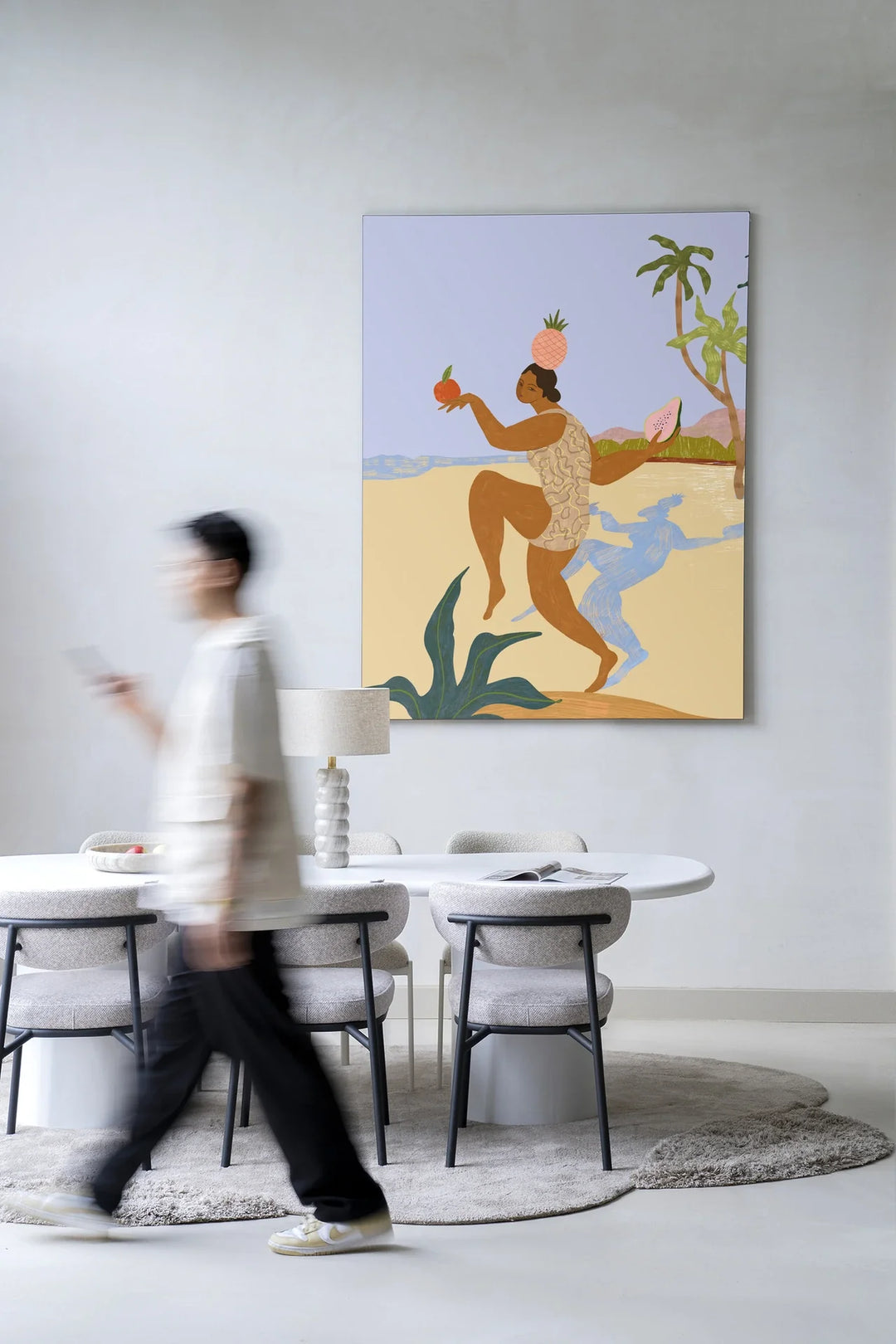 Balancing Act - Moderne Wanddecoratie | Artprint, Glass Art & Wandkleed
