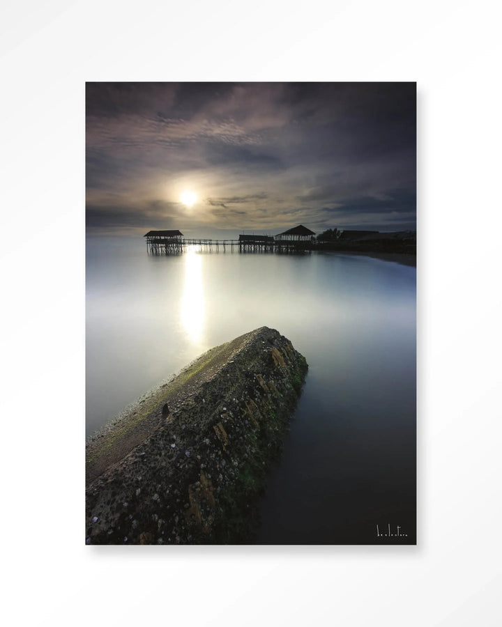 Batu Lamunan - Moderne Wanddecoratie | Artprint, Glass Art & Wandkleed