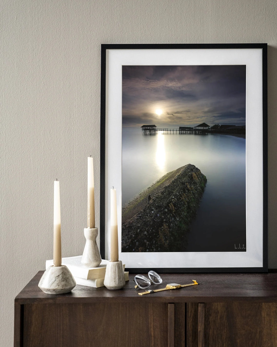 Batu Lamunan - Moderne Wanddecoratie | Artprint, Glass Art & Wandkleed