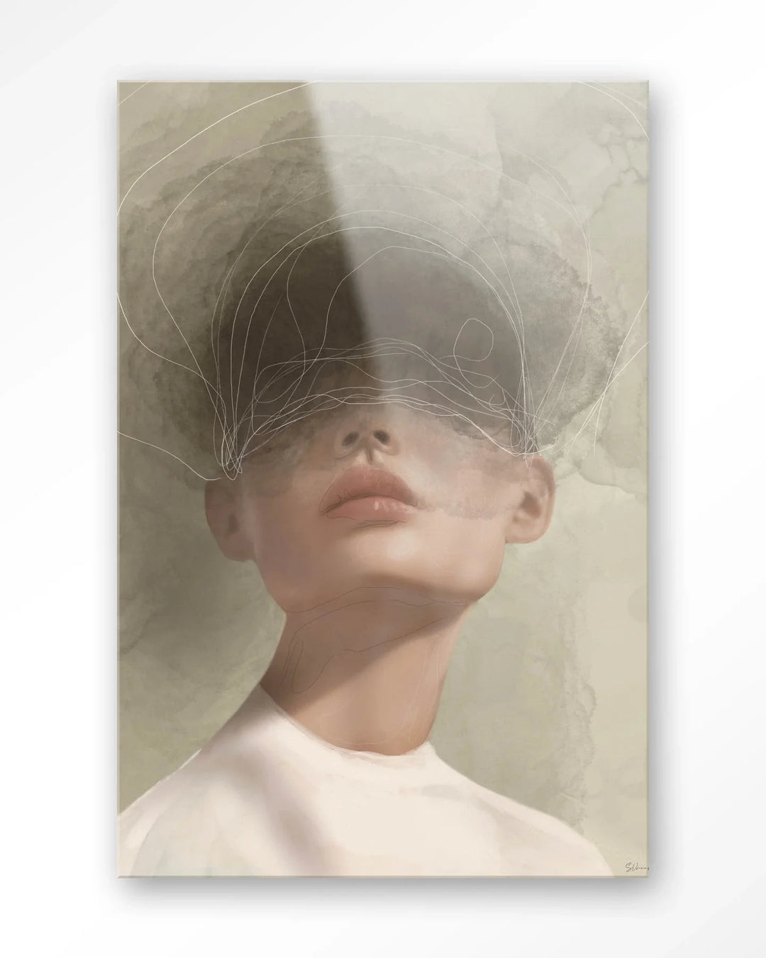 Blind Mist - Moderne Wanddecoratie | Artprint, Glass Art & Wandkleed