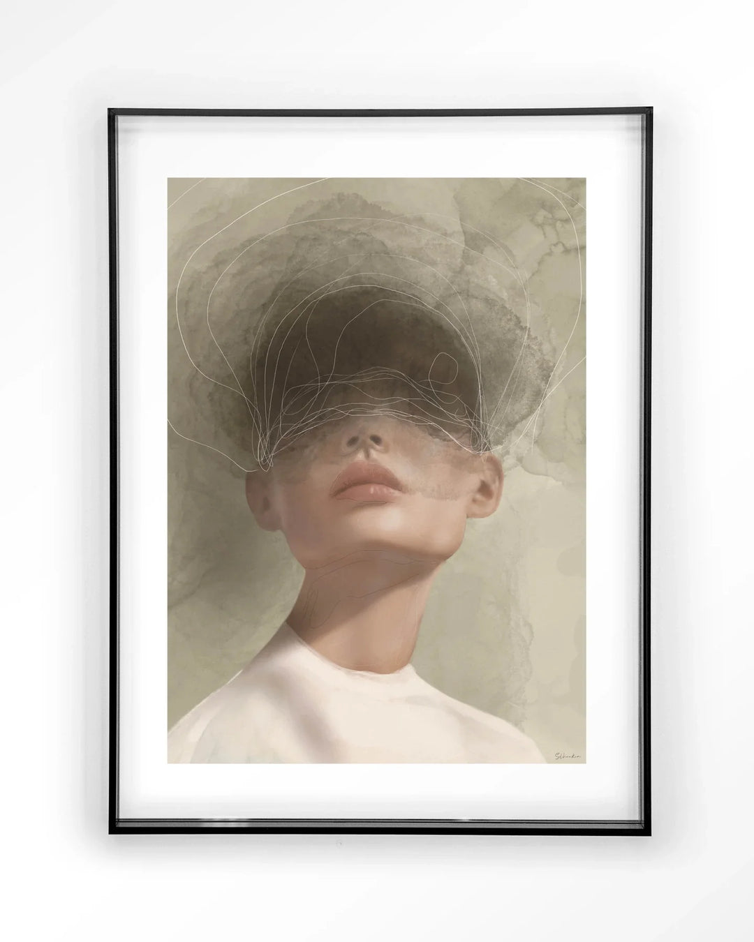 Blind Mist - Moderne Wanddecoratie | Artprint, Glass Art & Wandkleed