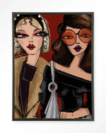 Fall Friends - Moderne Wanddecoratie | Artprint, Glass Art & Wandkleed