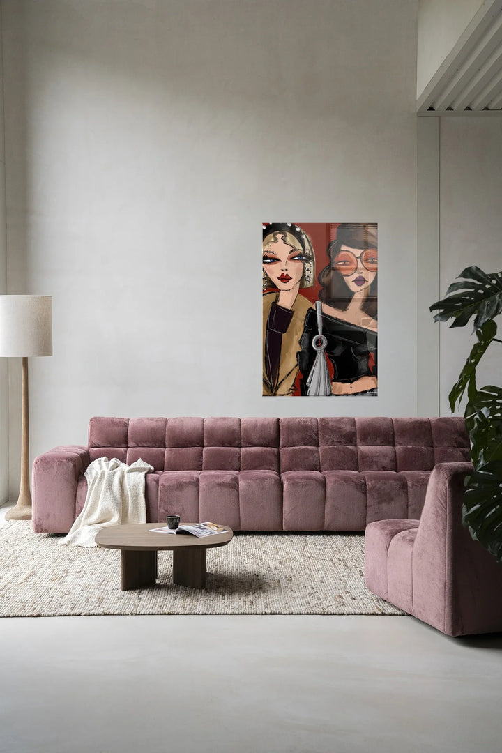 Fall Friends - Moderne Wanddecoratie | Artprint, Glass Art & Wandkleed