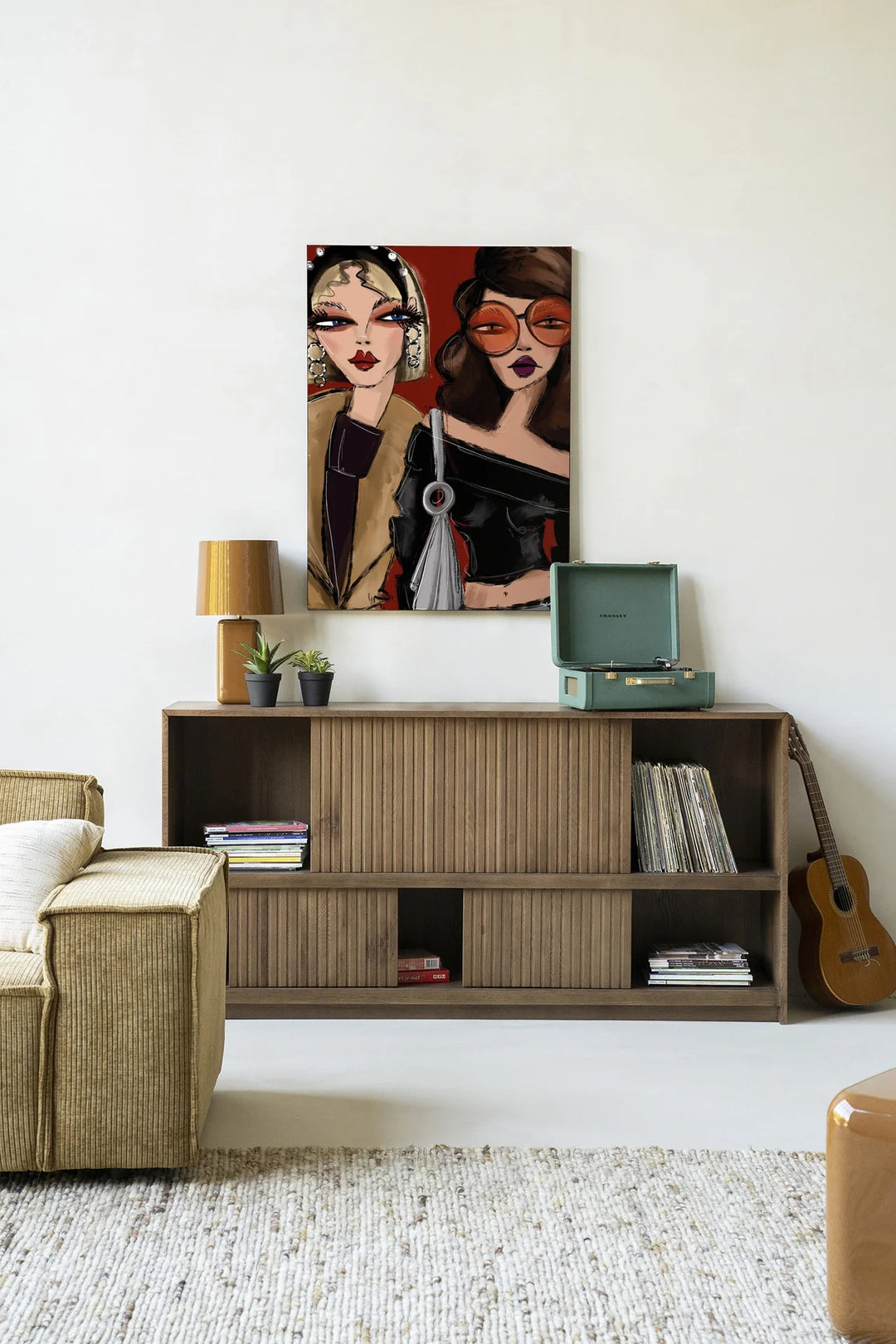 Fall Friends - Moderne Wanddecoratie | Artprint, Glass Art & Wandkleed