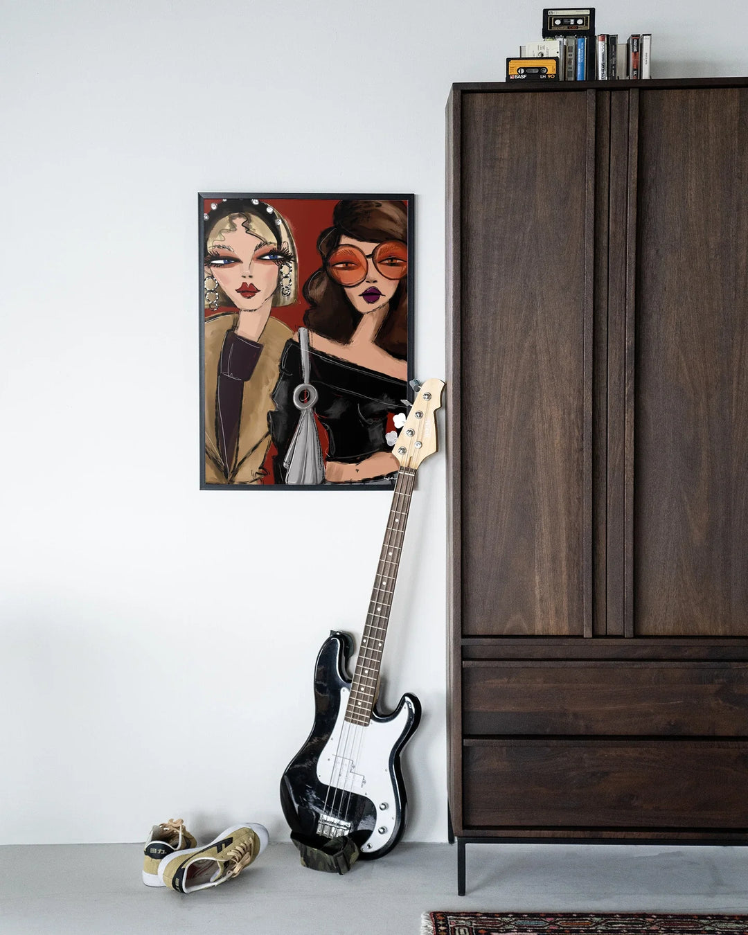 Fall Friends - Moderne Wanddecoratie | Artprint, Glass Art & Wandkleed