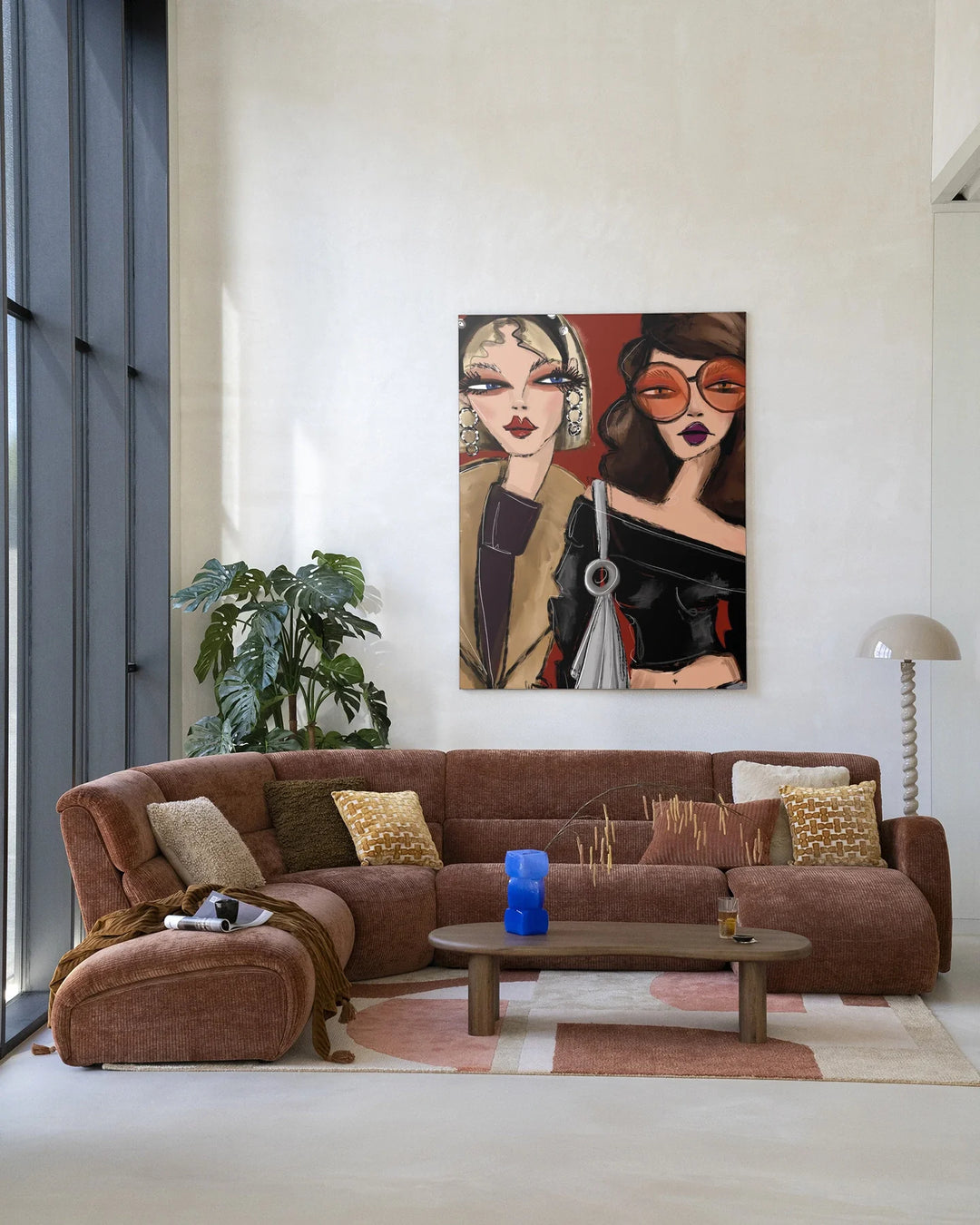 Fall Friends - Moderne Wanddecoratie | Artprint, Glass Art & Wandkleed