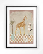 Feeding Rose - Moderne Wanddecoratie | Artprint, Glass Art & Wandkleed