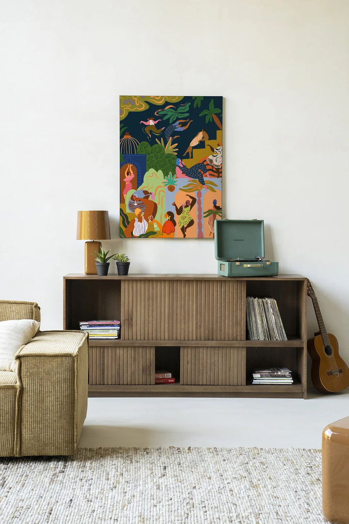 Fiesta - Moderne Wanddecoratie | Artprint, Glass Art & Wandkleed