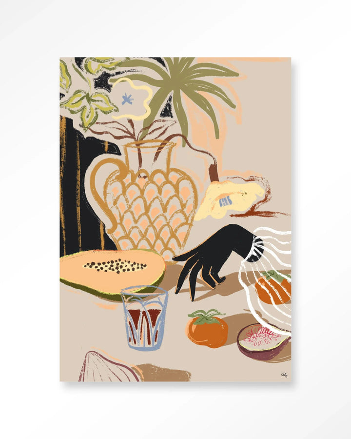 Fruitful Spread - Moderne Wanddecoratie | Artprint, Glass Art & Wandkleed