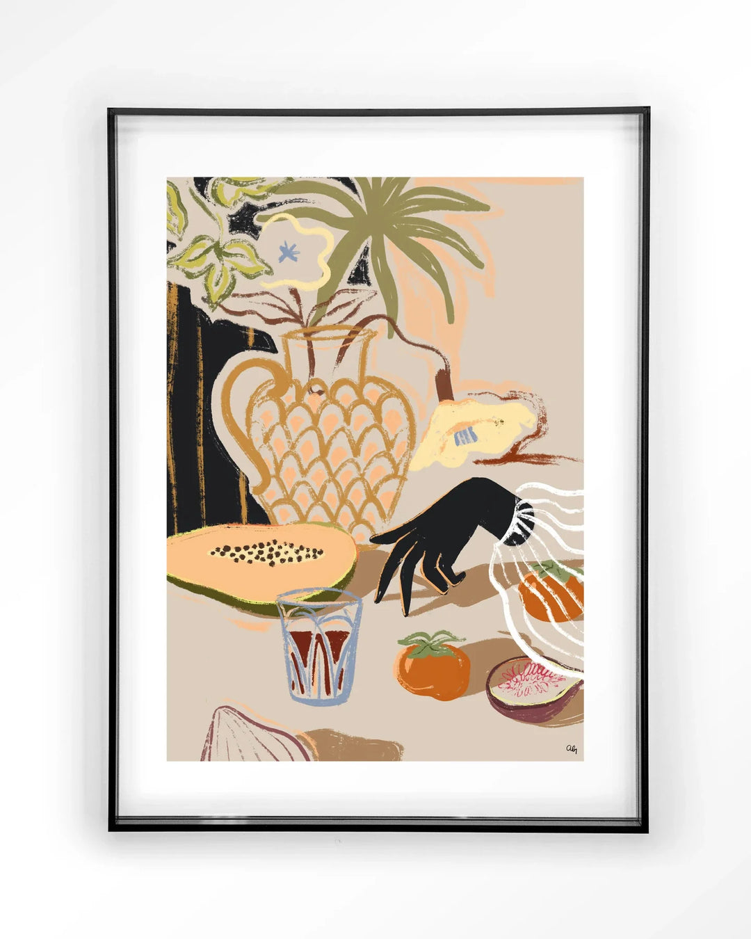 Fruitful Spread - Moderne Wanddecoratie | Artprint, Glass Art & Wandkleed