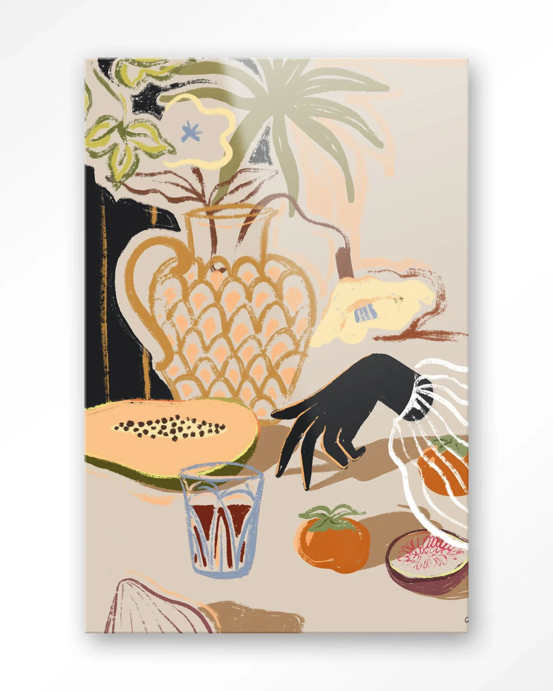 Fruitful Spread - Moderne Wanddecoratie | Artprint, Glass Art & Wandkleed