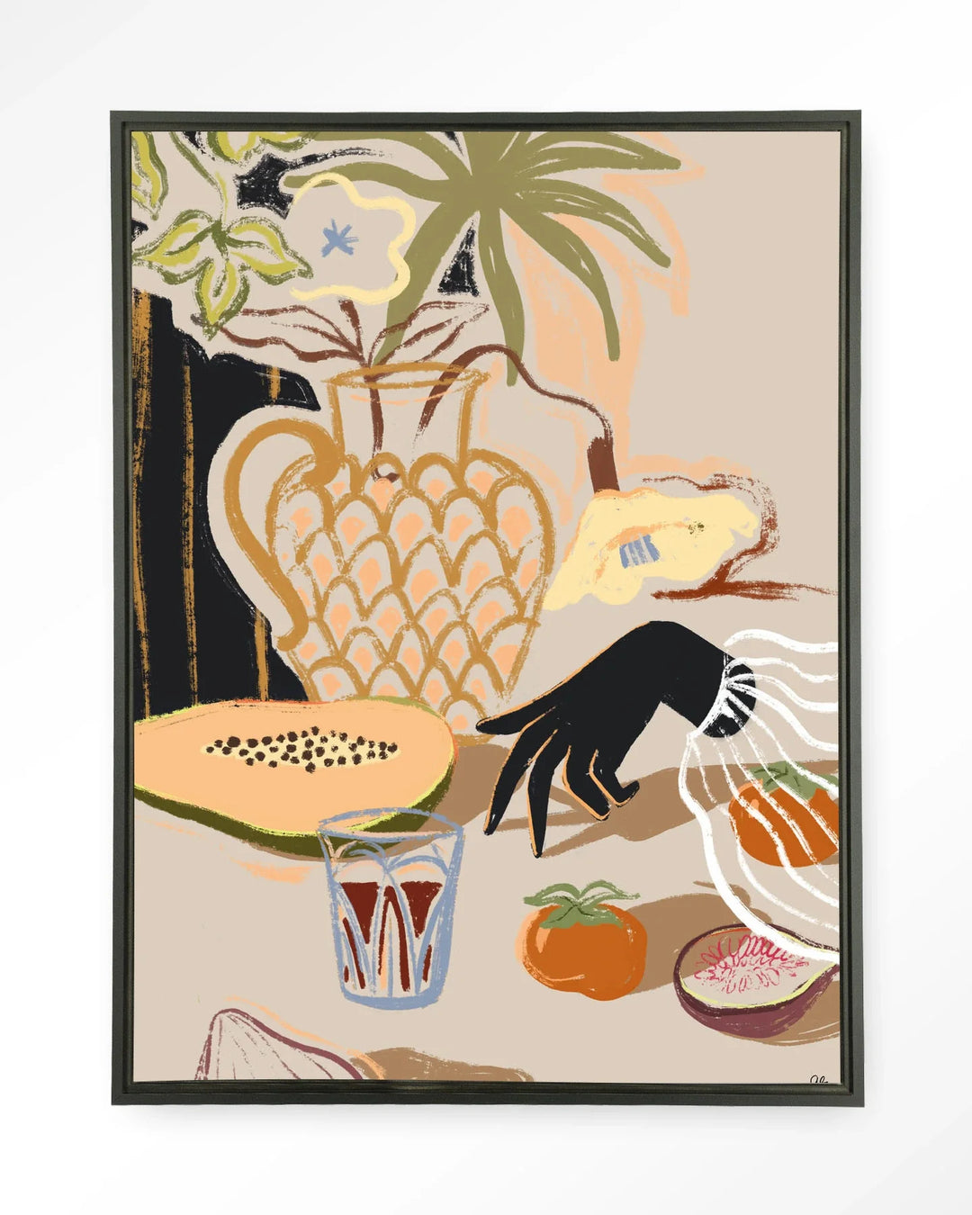 Fruitful Spread - Moderne Wanddecoratie | Artprint, Glass Art & Wandkleed