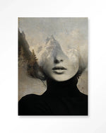 Head In The Sky - Moderne Wanddecoratie | Artprint, Glass Art & Wandkleed