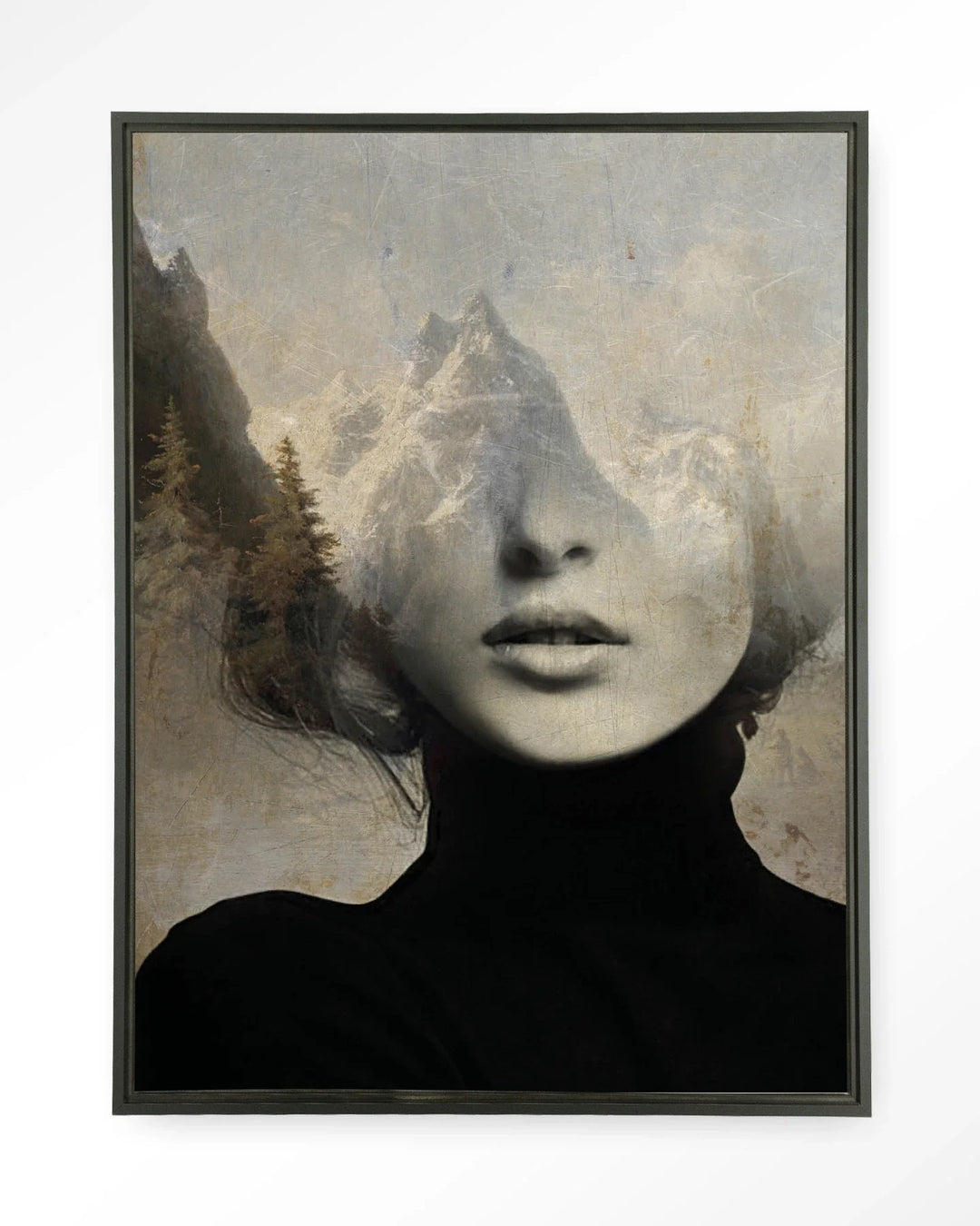 Head In The Sky - Moderne Wanddecoratie | Artprint, Glass Art & Wandkleed