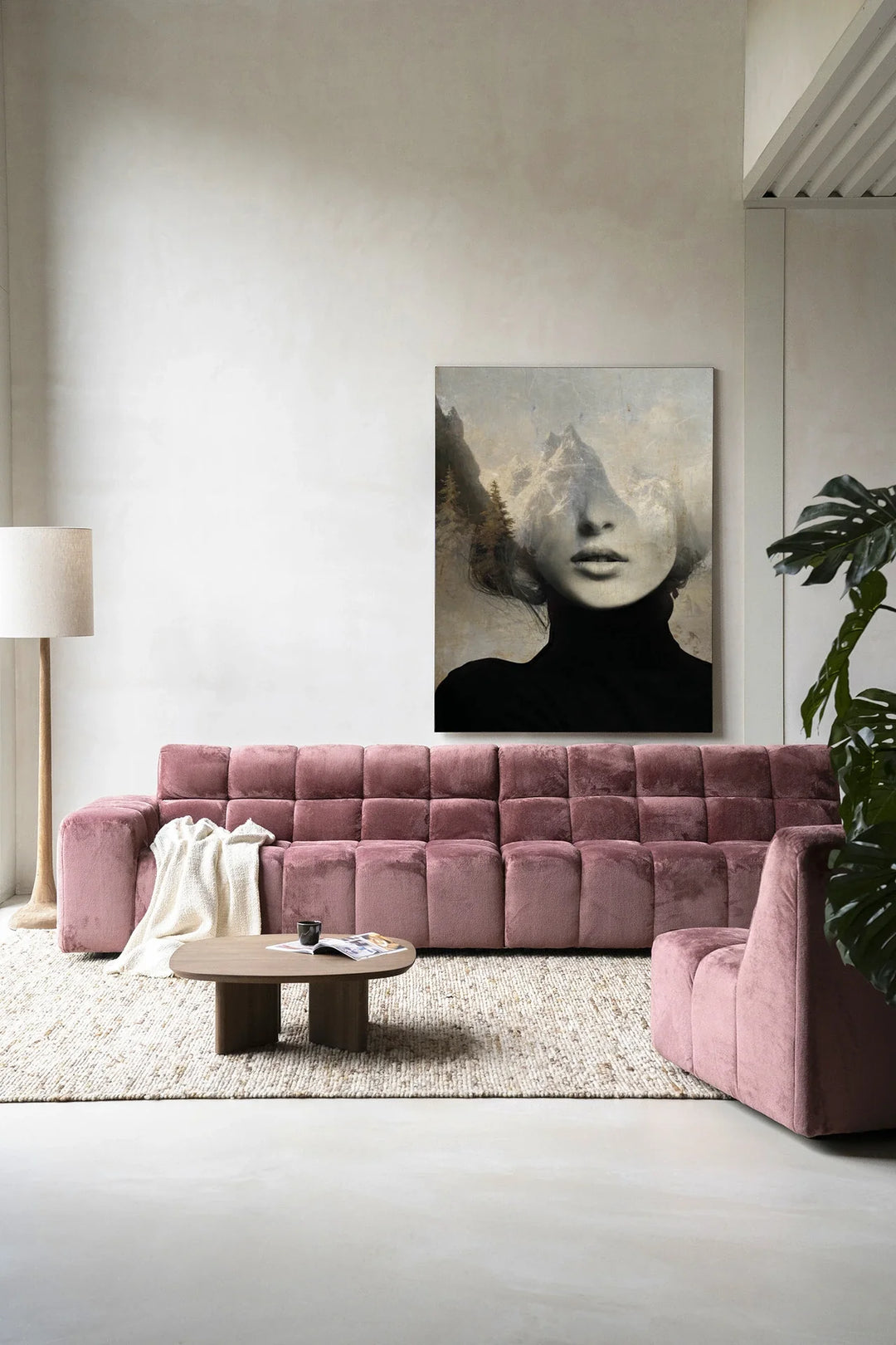 Head In The Sky - Moderne Wanddecoratie | Artprint, Glass Art & Wandkleed