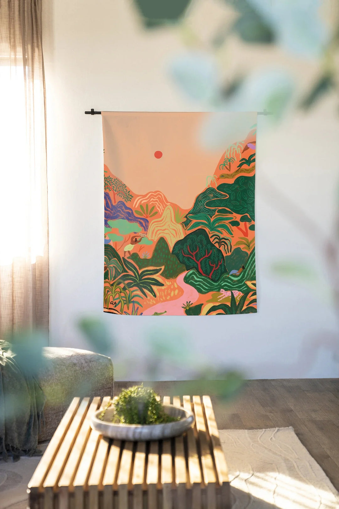 Hidden Paradise - Moderne Wanddecoratie | Artprint, Glass Art & Wandkleed