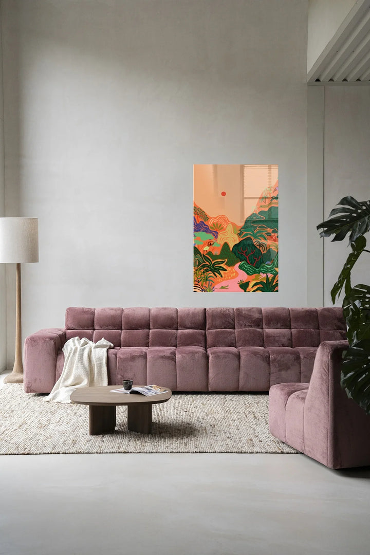 Hidden Paradise - Moderne Wanddecoratie | Artprint, Glass Art & Wandkleed