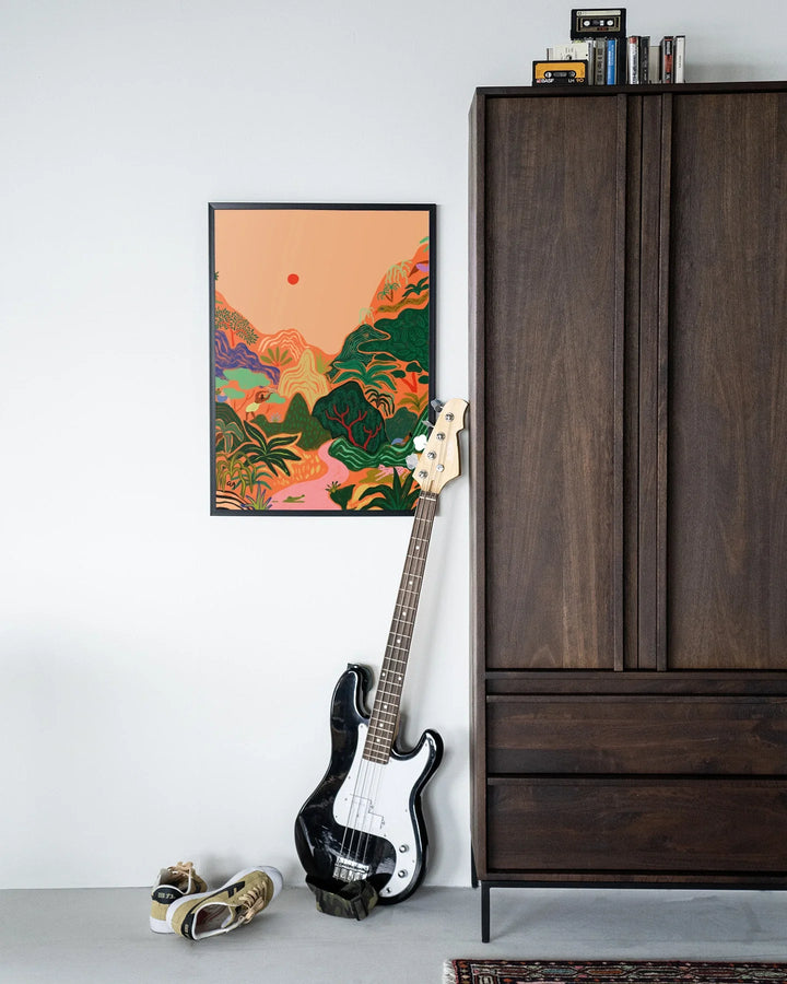 Hidden Paradise - Moderne Wanddecoratie | Artprint, Glass Art & Wandkleed