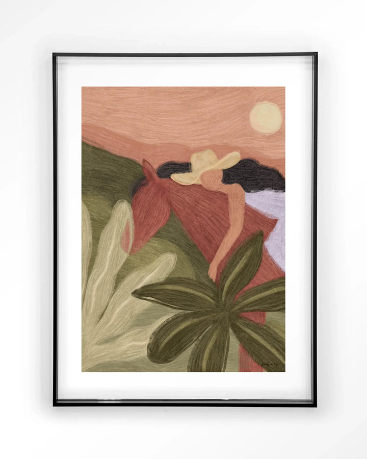 Horse Sunset - Moderne Wanddecoratie | Artprint, Glass Art & Wandkleed