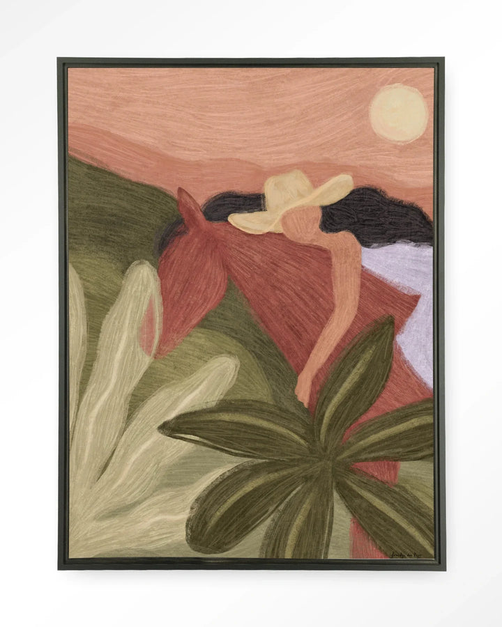 Horse Sunset - Moderne Wanddecoratie | Artprint, Glass Art & Wandkleed