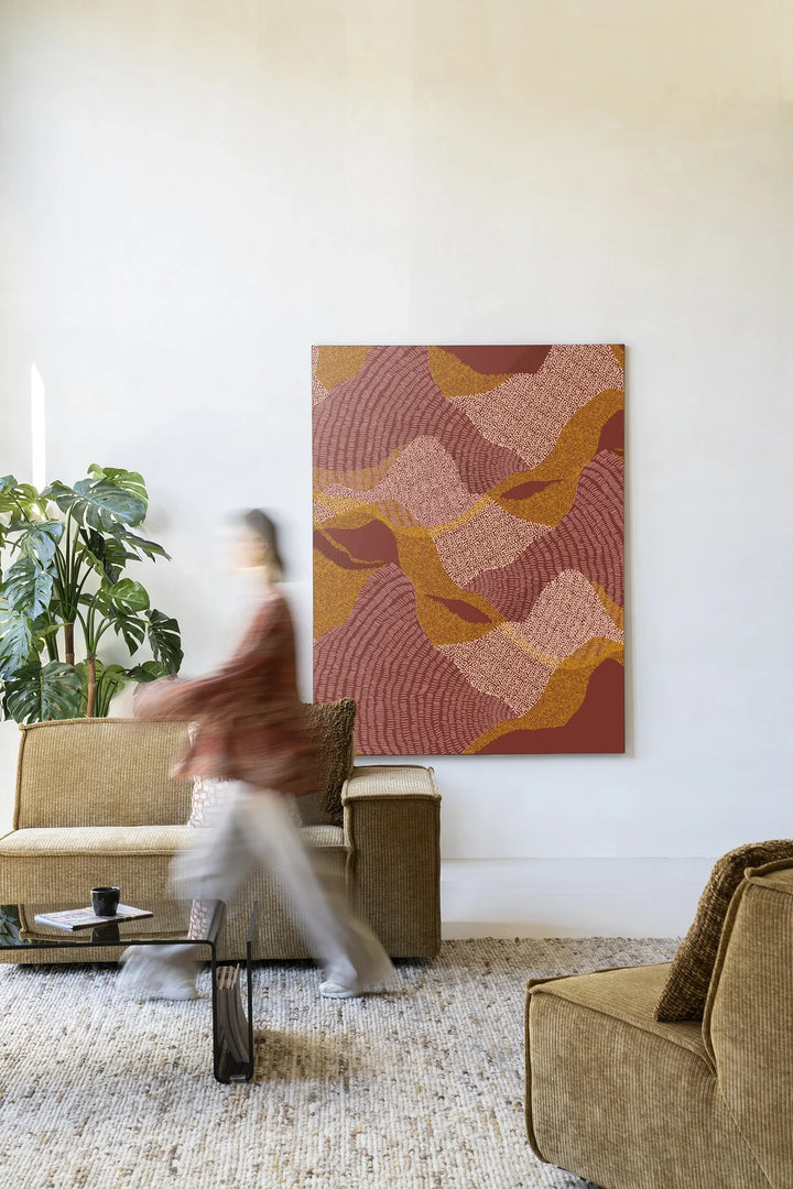 La Ondas - Moderne Wanddecoratie | Artprint, Glass Art & Wandkleed
