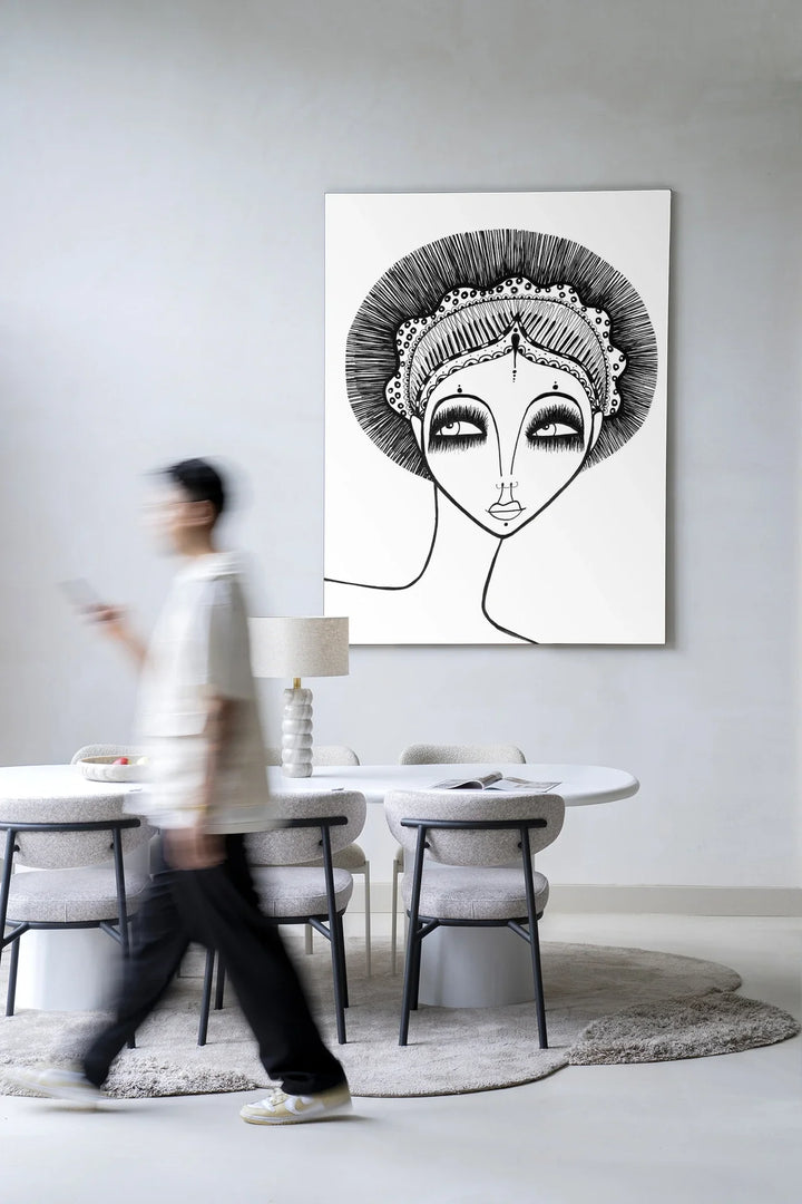 Leyla - Moderne Wanddecoratie | Artprint, Glass Art & Wandkleed