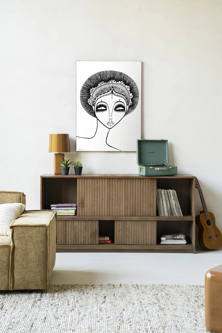 Leyla - Moderne Wanddecoratie | Artprint, Glass Art & Wandkleed