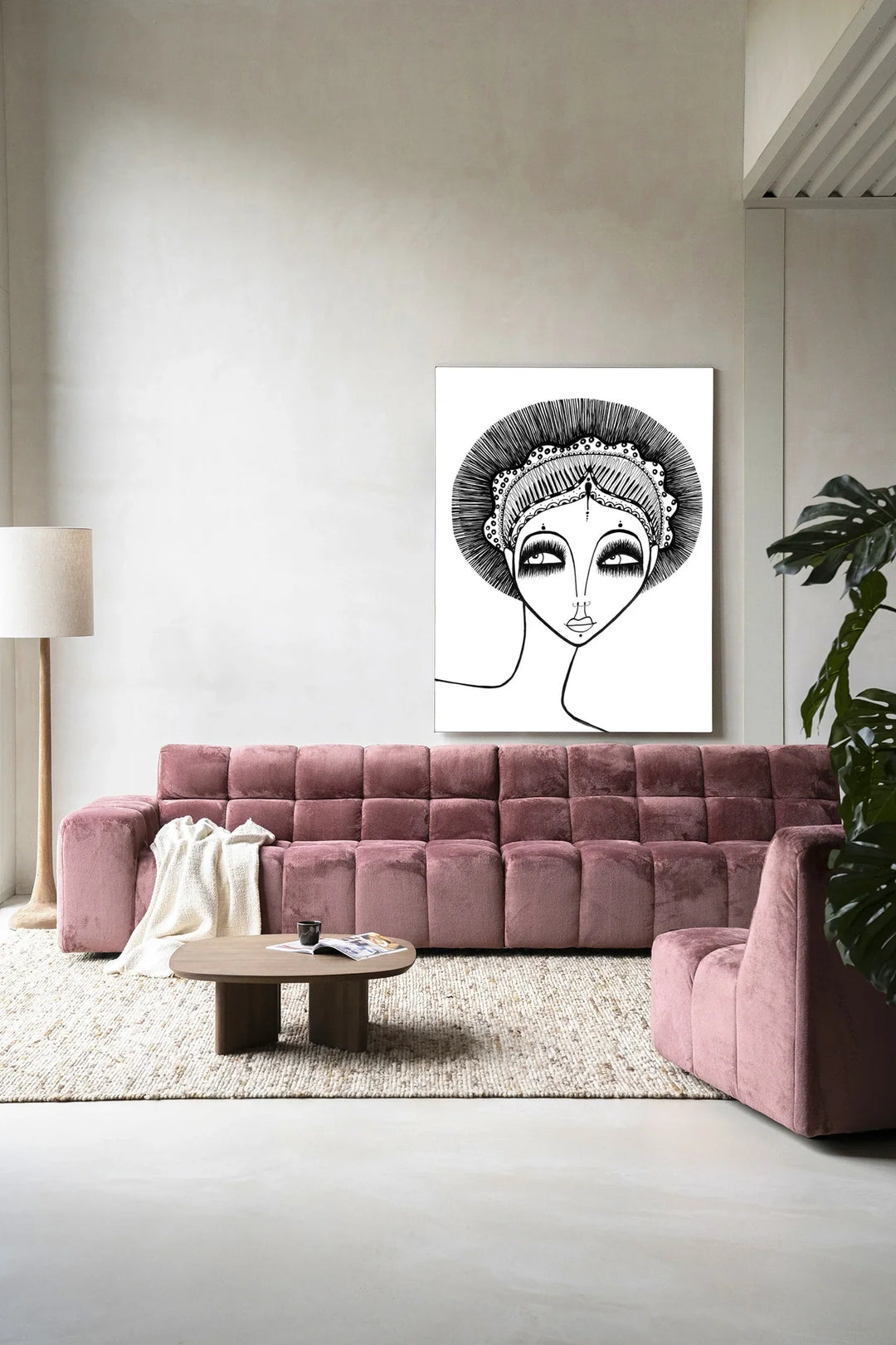 Leyla - Moderne Wanddecoratie | Artprint, Glass Art & Wandkleed